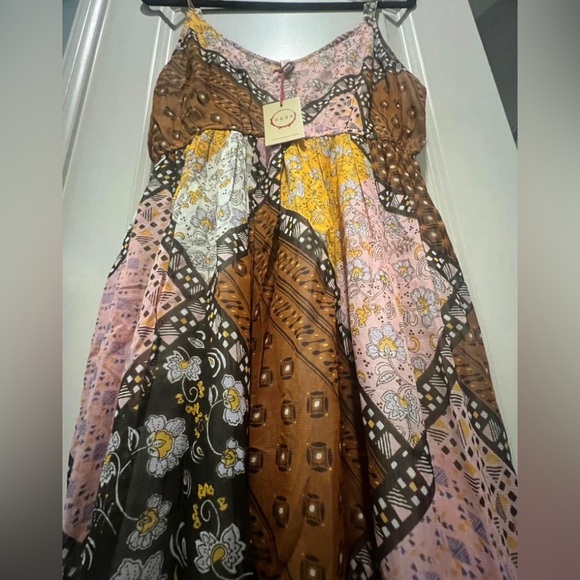 RAGA Anthropologie Patchwork Dress | M - Picture 4 of 7
